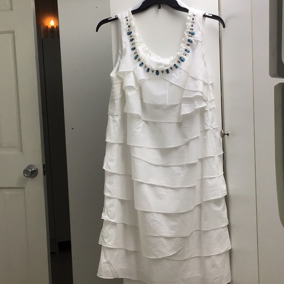 Dress Barn Dresses & Skirts - Dress barn dress white size 16 woman